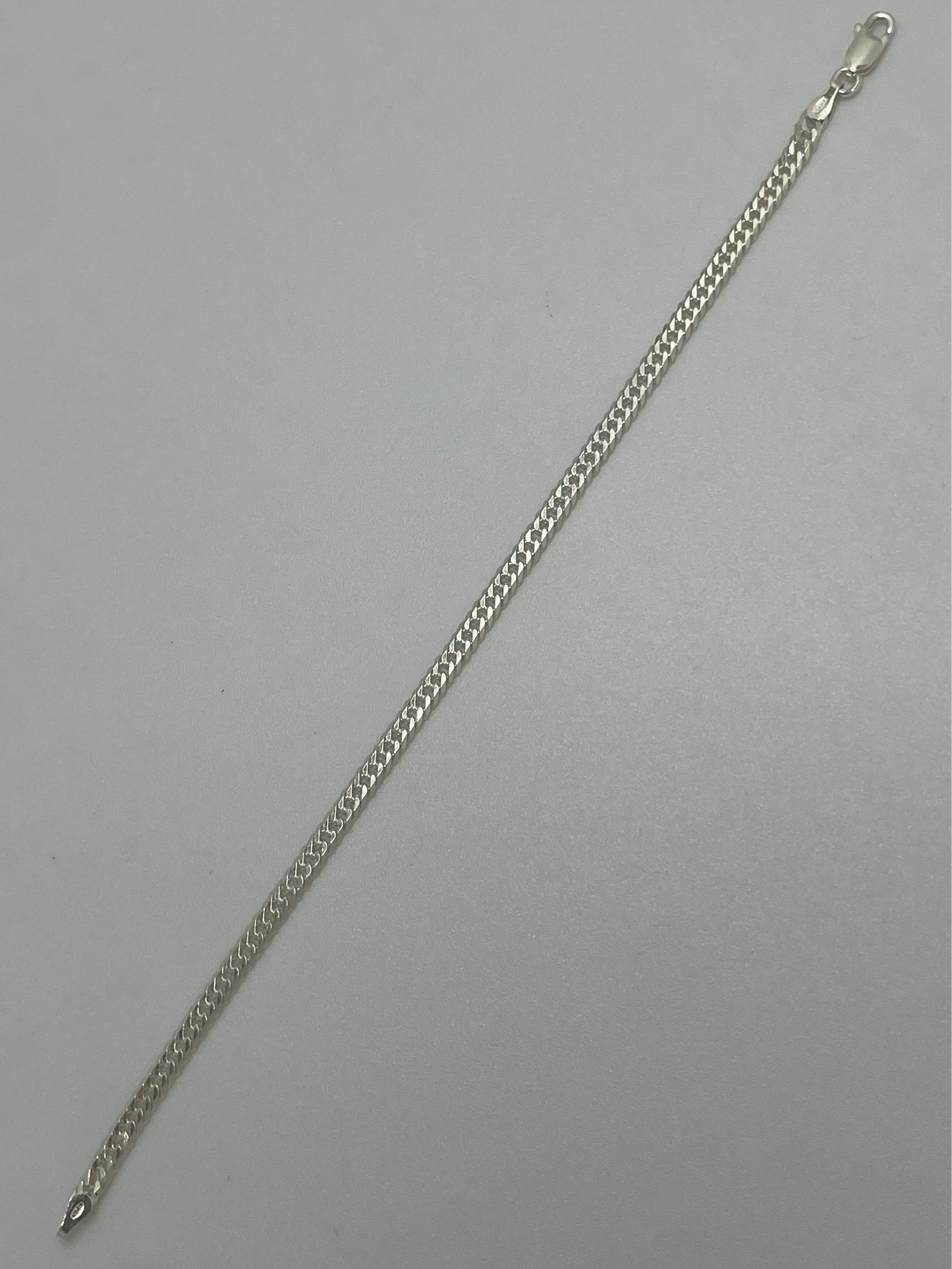 PULSEIRA GRUME 3MM 21CM PRATA 925