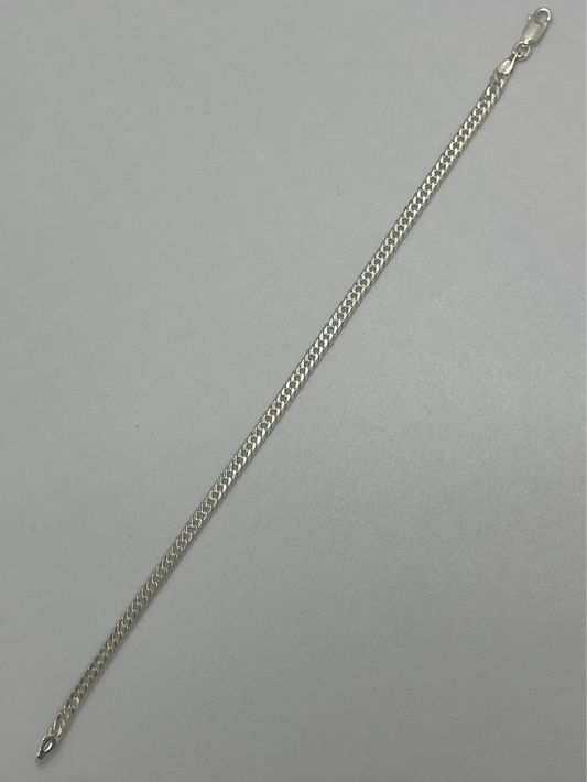 PULSEIRA GRUME 3MM 21CM PRATA 925
