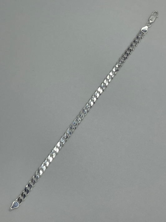 PULSEIRA GRUME 5MM 21CM PRATA 925